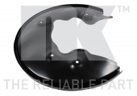 Splash Panel, brake disc