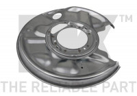 Splash Panel, brake disc