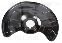 Splash Panel, brake disc