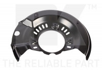 Splash Panel, brake disc