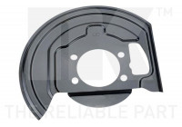 Splash Panel, brake disc