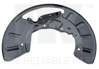 Splash Panel, brake disc