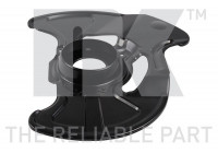 Splash Panel, brake disc