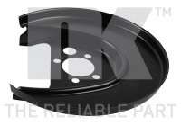 Splash Panel, brake disc