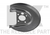 Splash Panel, brake disc