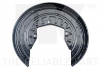 Splash Panel, brake disc