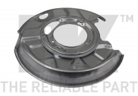 Splash Panel, brake disc