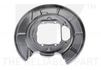 Splash Panel, brake disc