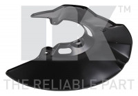 Splash Panel, brake disc