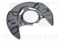 Splash Panel, brake disc