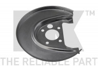 Splash Panel, brake disc