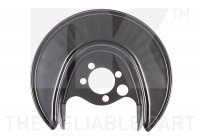 Splash Panel, brake disc