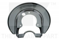 Splash Panel, brake disc