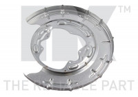 Splash Panel, brake disc