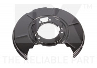 Splash Panel, brake disc