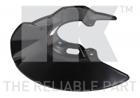 Splash Panel, brake disc