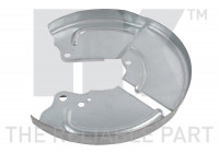 Splash Panel, brake disc