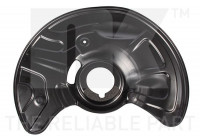 Splash Panel, brake disc