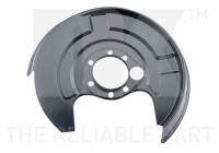 Splash Panel, brake disc
