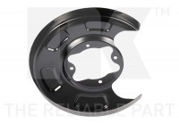 Splash Panel, brake disc