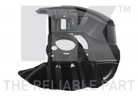 Splash Panel, brake disc