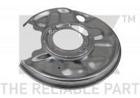 Splash Panel, brake disc
