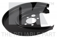 Splash Panel, brake disc