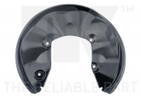 Splash Panel, brake disc