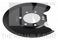 Splash Panel, brake disc