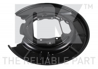 Splash Panel, brake disc