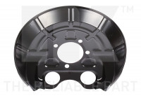 Splash Panel, brake disc