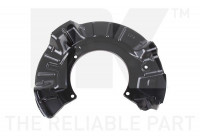 Splash Panel, brake disc