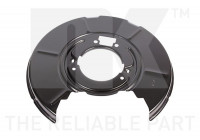 Splash Panel, brake disc