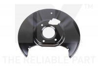 Splash Panel, brake disc