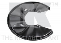 Splash Panel, brake disc