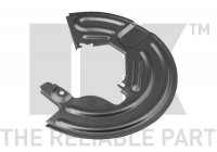 Splash Panel, brake disc