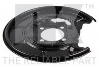 Splash Panel, brake disc