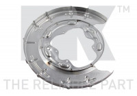 Splash Panel, brake disc