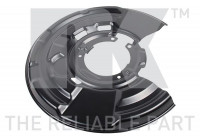 Splash Panel, brake disc
