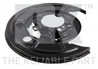 Splash Panel, brake disc