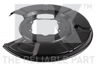 Splash Panel, brake disc