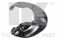 Splash Panel, brake disc