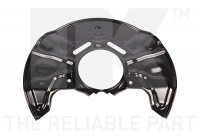 Splash Panel, brake disc