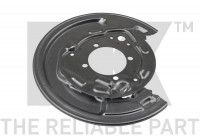 Splash Panel, brake disc