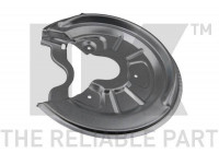 Splash Panel, brake disc