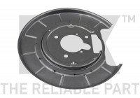 Splash Panel, brake disc