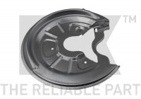 Splash Panel, brake disc