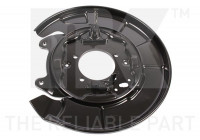Splash Panel, brake disc