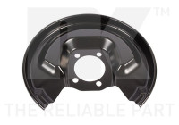 Splash Panel, brake disc