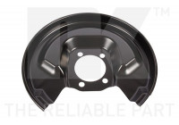 Splash Panel, brake disc